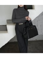 【アニュアンス/anuans】のシルクカシミアブレンドフィットリブタートルニット 人気、トレンドファッション・服の通販 founy(ファニー) ファッション Fashion レディースファッション Fashion for Women トップス・カットソー Cut & Sew Tops ニット Knit Tops & Sweaters タートルネック Turtleneck, High Neck フィット Fit, Slim Fit ベーシック Basic, Essential thumbnail GREY|ID: prp329100004703009 ipo3291000000034001241