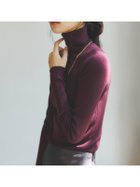 【アニュアンス/anuans】のシルクカシミアブレンドフィットリブタートルニット 人気、トレンドファッション・服の通販 founy(ファニー) ファッション Fashion レディースファッション Fashion for Women トップス・カットソー Cut & Sew Tops ニット Knit Tops & Sweaters タートルネック Turtleneck, High Neck フィット Fit, Slim Fit ベーシック Basic, Essential thumbnail BURGUNDY|ID: prp329100004703009 ipo3291000000034001243
