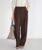 【イエナ/IENA】のサスペンダーダブルクロスパンツ 人気、トレンドファッション・服の通販 founy(ファニー) ファッション Fashion レディースファッション Fashion for Women パンツ Pants & Trousers 2025年 2025 2025-2026秋冬・A/W Autumn/Winter 2025–26 AW25–26 ストレッチ Stretch, Stretchy Fabric ストレート Straight, Straight Cut ダブル Double, Double-Breasted ベーシック Basic, Essential ラップ Wrap, Wrap Design thumbnail ブラウン|ID: prp329100004703076 ipo3291000000033962134