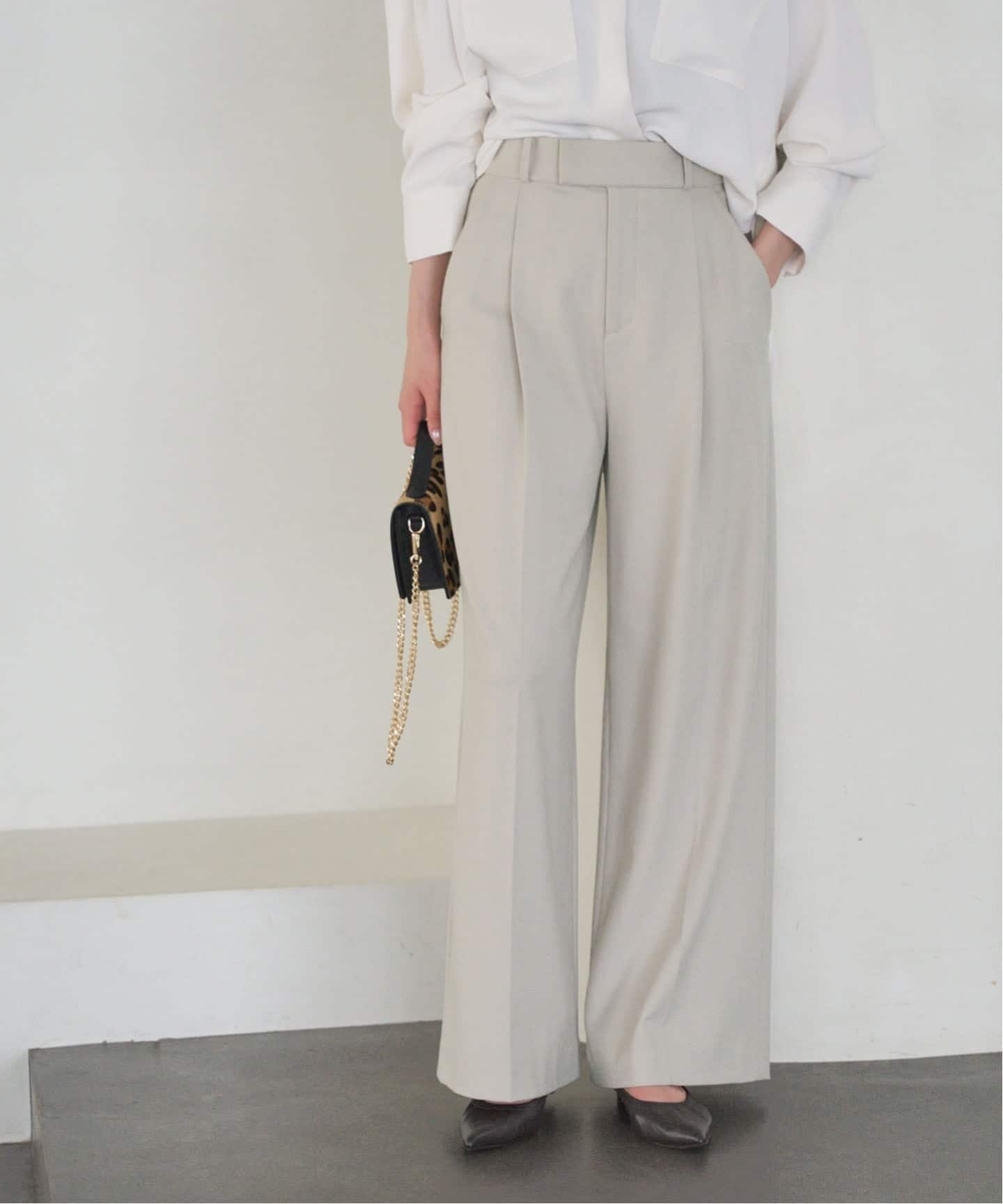 【ノーブル / スピック&スパン/NOBLE / Spick & Span】の《追加・WEB限定カラー》TRツイル裏起毛スラックスパンツ インテリア・キッズ・メンズ・レディースファッション・服の通販 founy(ファニー) ファッション Fashion レディースファッション Fashion for Women パンツ Pants & Trousers おすすめ Recommended / Our Picks シューズ Shoes, Footwear スタイリッシュ Stylish, Fashionable スラックス Slacks, Dress Pants ツイル Twist, Twisted Detail 人気 Popular, Best Seller 再入荷 Restock / Back in Stock 定番 Standard, Basic Item ベージュ|ID: prp329100004703114 ipo3291000000034477868