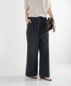 【アーバンリサーチ/URBAN RESEARCH】のデニムイージーワイドパンツ ブラック|ID: prp329100004703152 ipo3291000000034453532