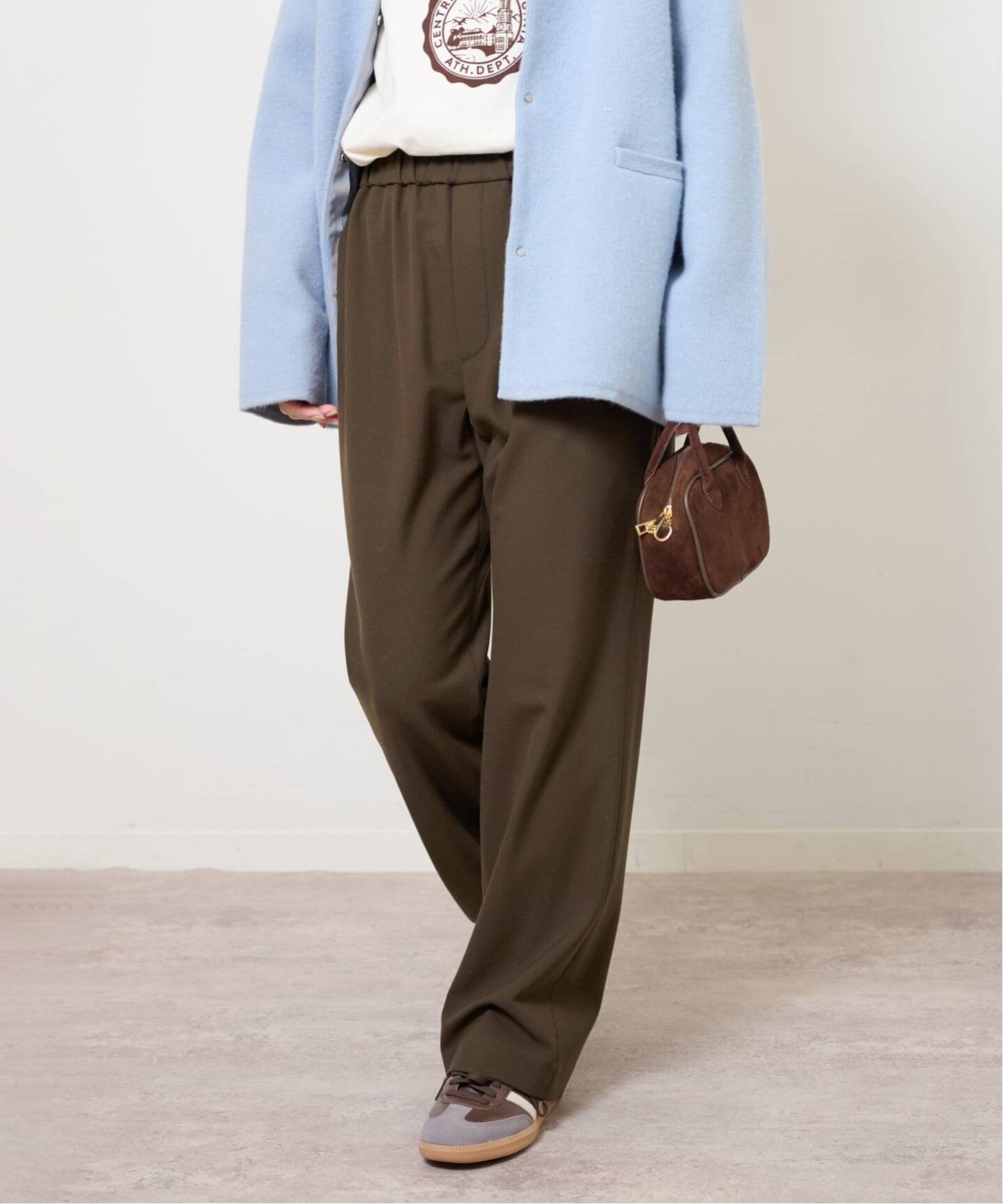 【ジャーナルスタンダード レリューム/JOURNAL STANDARD relume】の《一部WEB限定追加2/新色/新サイズ》サーモサキソニー裏起毛パンツ インテリア・キッズ・メンズ・レディースファッション・服の通販 founy(ファニー) ファッション Fashion レディースファッション Fashion for Women パンツ Pants & Trousers 2025年 2025 2025-2026秋冬・A/W Autumn/Winter 2025–26 AW25–26 ストレッチ Stretch, Stretchy Fabric ストレート Straight, Straight Cut ベーシック Basic, Essential ビジネス 仕事 通勤 Business / Work / Commuting ブラウン|ID: prp329100004703362 ipo3291000000034181125