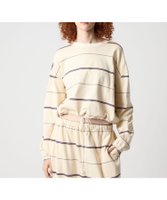 【ビューティ&ユース ユナイテッドアローズ/BEAUTY&YOUTH / UNITED ARROWS】の6(ROKU) コットン ワイド ボーダー プルオーバートップス 人気、トレンドファッション・服の通販 founy(ファニー) ファッション Fashion レディースファッション Fashion for Women トップス・カットソー Cut & Sew Tops カジュアルプルオーバー・ニットトップス Pullovers & Knit Tops / Casual Pullovers セットアップ Set-Up, Coordinated Outfit ボーダー Border, Stripe ワイド Wide, Wide Fit |ID:prp329100004703560