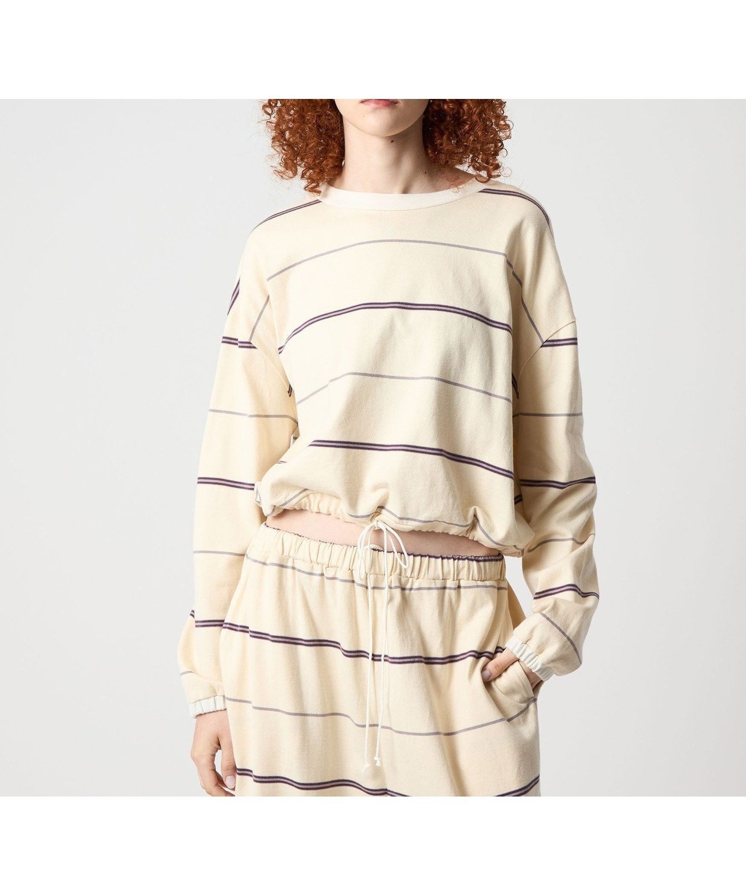 【ビューティ&ユース ユナイテッドアローズ/BEAUTY&YOUTH / UNITED ARROWS】の6(ROKU) コットン ワイド ボーダー プルオーバートップス 人気、トレンドファッション・服の通販 founy(ファニー) 　ファッション　Fashion　レディースファッション　Fashion for Women　トップス・カットソー　Cut & Sew Tops　カジュアルプルオーバー・ニットトップス　Pullovers & Knit Tops / Casual Pullovers　セットアップ　Set-Up, Coordinated Outfit　ボーダー　Border, Stripe　ワイド　Wide, Wide Fit　 other-1|ID: prp329100004703560 ipo3291000000033965226