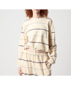 【ビューティ&ユース ユナイテッドアローズ/BEAUTY&YOUTH / UNITED ARROWS】の6(ROKU) コットン ワイド ボーダー プルオーバートップス 人気、トレンドファッション・服の通販 founy(ファニー) ファッション Fashion レディースファッション Fashion for Women トップス・カットソー Cut & Sew Tops カジュアルプルオーバー・ニットトップス Pullovers & Knit Tops / Casual Pullovers セットアップ Set-Up, Coordinated Outfit ボーダー Border, Stripe ワイド Wide, Wide Fit thumbnail OFF WHITE|ID: prp329100004703560 ipo3291000000033965227