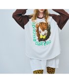【アールエヌエー/RNA】のM2532 CRAZEライオンラグランロンT 人気、トレンドファッション・服の通販 founy(ファニー) ファッション Fashion レディースファッション Fashion for Women トップス・カットソー Cut & Sew Tops ロングTシャツ・Tシャツ Longline T-Shirts & Tees グラフィック Graphic, Graphic Design プリント Print, Printed Pattern thumbnail ホワイト/ブラウン|ID: prp329100004703763 ipo3291000000033966724