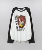 【アールエヌエー/RNA】のM2532 CRAZEライオンラグランロンT 人気、トレンドファッション・服の通販 founy(ファニー) ファッション Fashion レディースファッション Fashion for Women トップス・カットソー Cut & Sew Tops ロングTシャツ・Tシャツ Longline T-Shirts & Tees グラフィック Graphic, Graphic Design プリント Print, Printed Pattern thumbnail ホワイト/スミクロ|ID: prp329100004703763 ipo3291000000033966726