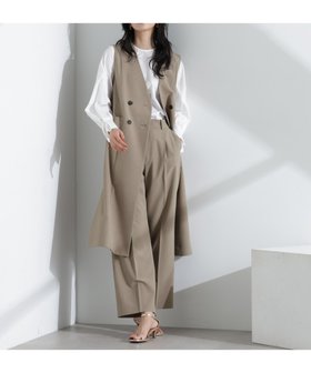 【ナノ ユニバース/nano universe】 ライトファンクション ロングダブルジレ(セットアップ可)人気、トレンドファッション・服の通販 founy(ファニー) ファッション Fashion レディースファッション Fashion for Women アウター Coat / Outerwear Collection トップス・カットソー Cut & Sew Tops ベスト&ジレ / 重ね着スタイル Vests & Gilets ウォッシャブル Machine Washable カットソー Cut and Sewn Top セットアップ Set-Up, Coordinated Outfit ボトム Bottoms, Lower Wear ポケット Pocket, Pocket Detail ロング Long, Long-Length おすすめ Recommended / Our Picks 夏 Summer ビジネス 仕事 通勤 Business / Work / Commuting 2025年 2025 2025春夏・S/S Spring/Summer 2025 SS25 |ID:prp329100004703837