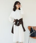 【ビーミングライフストアバイビームス/B:MING LIFE STORE by BEAMS】の【+10%ポイントバック!】袖フォルム 裏毛 ワンピース(S~M) 25AW 秋冬 ロングシーズン 人気、トレンドファッション・服の通販 founy(ファニー) ファッション Fashion レディースファッション Fashion for Women ワンピース Dresses アクセサリー Fashion Accessories ウェーブ Wavy Pattern シンプル Simple, Minimal スウェット / スエット Sweatshirt, Sweatwear スカーフ Scarf, Neckwear フォルム Silhouette, Form ポケット Pocket, Pocket Detail ロング Long, Long-Length A/W・秋冬 Autumn/Winter 再入荷 Restock / Back in Stock おすすめ Recommended / Our Picks エレガント 上品 Elegant 2025年 2025 2025-2026秋冬・A/W Autumn/Winter 2025–26 AW25–26 thumbnail IVORY|ID: prp329100004703890 ipo3291000000033967925