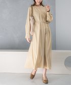 【アーバンリサーチ ロッソ/URBAN RESEARCH ROSSO】のポケットデザインVネックワンピース 人気、トレンドファッション・服の通販 founy(ファニー) ファッション Fashion レディースファッション Fashion for Women ワンピース Dresses 2025年 2025 2025-2026秋冬・A/W Autumn/Winter 2025–26 AW25–26 冬 Winter / This Winter ポケット Pocket, Pocket Detail リボン Ribbon, Bow エレガント 上品 Elegant A/W・秋冬 Autumn/Winter thumbnail YELLOW|ID: prp329100004703933 ipo3291000000034250606