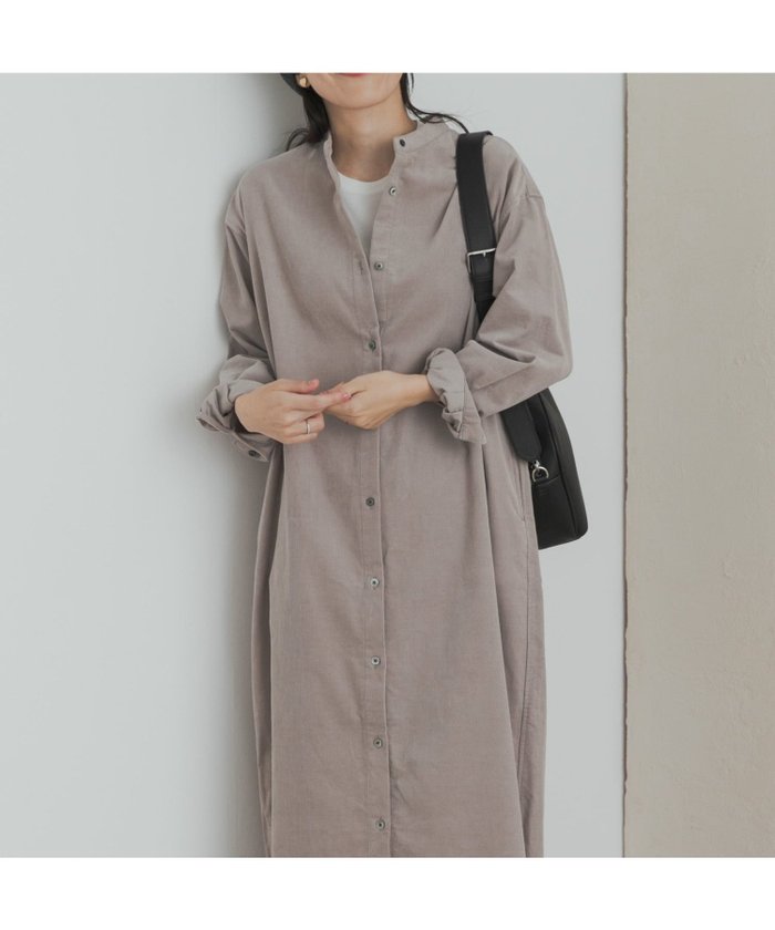 【アーバンリサーチ ドアーズ/URBAN RESEARCH DOORS】の『WEB/一部店舗限定カラー』『UR TECH』コーデュロイシャツワンピース インテリア・キッズ・メンズ・レディースファッション・服の通販 founy(ファニー) https://founy.com/ ファッション Fashion レディースファッション Fashion for Women ワンピース Dresses シャツワンピース / 1枚で着映えコーデ Shirt Dresses コーデュロイ Corduroy, Cord Fabric シンプル Simple, Minimal タートル Turtleneck, Turtle Collar A/W・秋冬 Autumn/Winter 冬 Winter / This Winter 2025年 2025 2025-2026秋冬・A/W Autumn/Winter 2025–26 AW25–26 |ID: prp329100004703953 ipo3291000000034562357