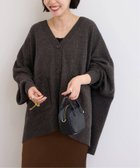 【ジャーナルスタンダード レリューム/JOURNAL STANDARD relume】の《WEB限定追加 / 新色》ラムウールビッグカーディガン 人気、トレンドファッション・服の通販 founy(ファニー) ファッション Fashion レディースファッション Fashion for Women トップス・カットソー Cut & Sew Tops カーディガン・羽織り Layered Style Cardigans 2025年 2025 2025-2026秋冬・A/W Autumn/Winter 2025–26 AW25–26 おすすめ Recommended / Our Picks カーディガン Cardigan, Knitwear ビッグ Big, Oversized ポンチョ Poncho, Cape Style リラックス Relax, Relaxed Fit ワイド Wide, Wide Fit エレガント 上品 Elegant 冬 Winter / This Winter thumbnail ブラウン|ID: prp329100004704111 ipo3291000000034368394