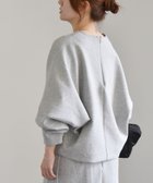 【シップス フォー ウィメン/SHIPS】のquaranciel 洗濯機可能 ポンチ バックジップ ドルマン プルオーバー ライトグレー|ID: prp329100004704170 ipo3291000000033970367