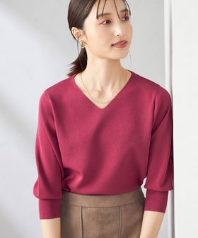 【アー ヴェー ヴェー/a.v.v】の【UVカット/洗える】Vネック美ラクるパフスリーブニット 人気、トレンドファッション・服の通販 founy(ファニー) ファッション Fashion レディースファッション Fashion for Women トップス・カットソー Cut & Sew Tops ニット Knit Tops & Sweaters Vネックトップス V-Neck Tops / V-Cut Neckline Shirts インナー Innerwear 洗える Machine Washable 秋 Autumn カーディガン Cardigan, Knitwear ジャケット Jacket, Outerwear スリーブ Sleeve, Long Sleeve / Short Sleeve トレンド Trend, Trending Now 人気 Popular, Best Seller ボトム Bottoms, Lower Wear 再入荷 Restock / Back in Stock ビジネス 仕事 通勤 Business / Work / Commuting |ID:prp329100004704183