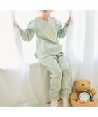 【デビロック/devirock / KIDS】のガールズ やわらかキルト パジャマ 長袖パジャマ ルームウェア 長袖ルームウェア 25AW 003-ドット-Gグリーン|ID: prp329100004704191 ipo3291000000034043950