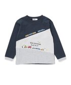 【ベベ オンライン ストア/BEBE ONLINE STORE / KIDS】のはたらくくるま電車ぐんぐんのぼるよ切り替えTシャツ(80~130cm) 人気、トレンドファッション・服の通販 founy(ファニー) ファッション Fashion キッズファッション Fashion for Kids 秋 Autumn カラフル Colorful Design コレクション Collection, Seasonal Line チェック Check, Plaid, Tartan 長袖 Long Sleeve, Full Sleeve フレンチ French, French Style ミックス Mix, Mixed Style モチーフ Motif, Design Theme A/W・秋冬 Autumn/Winter おすすめ Recommended / Our Picks エレガント 上品 Elegant 2025年 2025 2025-2026秋冬・A/W Autumn/Winter 2025–26 AW25–26 thumbnail ネイビー×グレー系|ID: prp329100004704209 ipo3291000000034120151