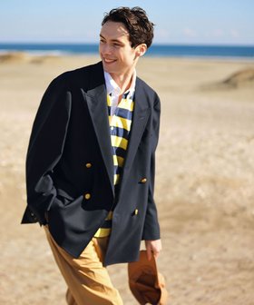 【ブルックス ブラザーズ/Brooks Brothers / MEN】のオンラインストア限定 コンバットウール ダブル4釦ブレザー Traditional 人気、トレンドファッション・服の通販 founy(ファニー) ファッション Fashion メンズファッション Fashion for Men ダウン Down, Puffer ダブル Double, Double-Breasted デニム Denim, Jeans Material ドレス Dress, One-Piece パッチ Patch, Appliqué フラップ Flap, Flap Pocket フロント Front, Front Design ポケット Pocket, Pocket Detail ビジネス 仕事 通勤 Business / Work / Commuting |ID:prp329100004704245