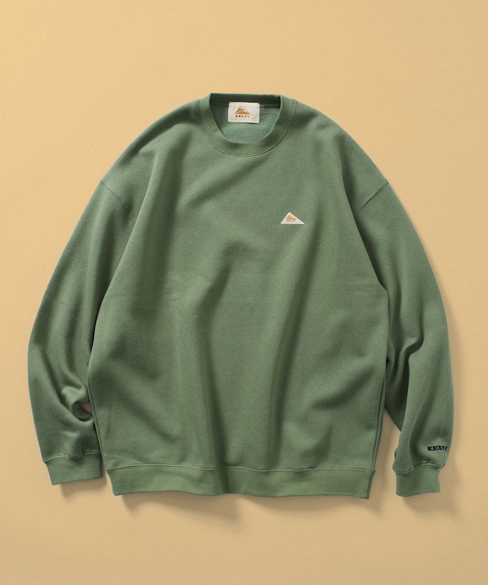 【フリークスストア/FREAK'S STORE】のKELTY×FREAK S STORE/ケルティ 別注 ワンポイント ヴィンテージロゴ クルーネックスウェット 【限定展開】 25AW インテリア・キッズ・メンズ・レディースファッション・服の通販 founy(ファニー) 　ファッション　Fashion　メンズファッション　Fashion for Men　2025年　2025　2025-2026秋冬・A/W　Autumn/Winter 2025–26 AW25–26　冬　Winter / This Winter　おすすめ　Recommended / Our Picks　インナー　Innerwear　トレンド　Trend, Trending Now　バランス　Balance, Style Balance　ビッグ　Big, Oversized　ボトム　Bottoms, Lower Wear　ワンポイント　One Point, Statement Accent　別注　Limited Edition, Custom Order　定番　Standard, Basic Item　A/W・秋冬　Autumn/Winter　グリーン|ID: prp329100004704417 ipo3291000000035915708