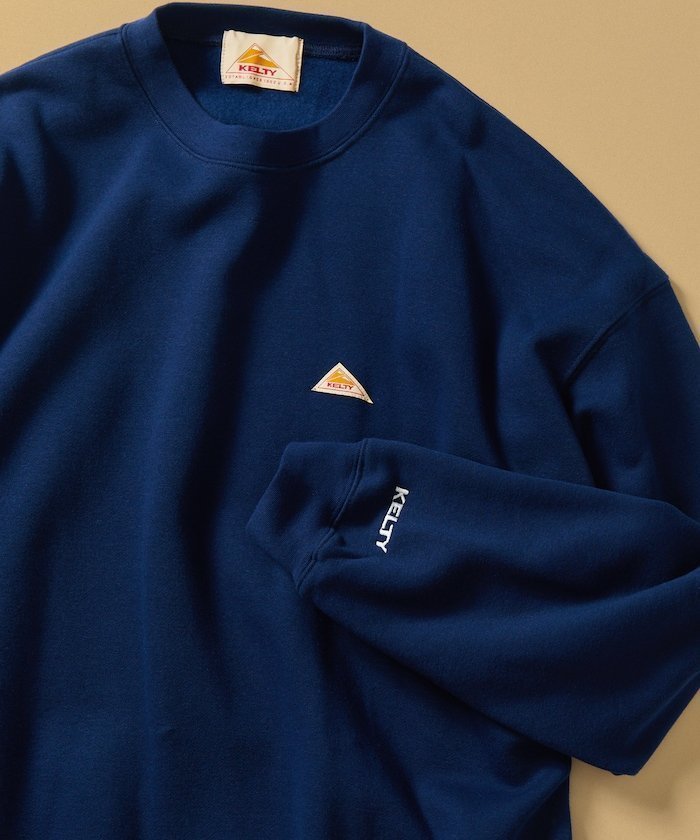 【フリークスストア/FREAK'S STORE】のKELTY×FREAK S STORE/ケルティ 別注 ワンポイント ヴィンテージロゴ クルーネックスウェット 【限定展開】 25AW インテリア・キッズ・メンズ・レディースファッション・服の通販 founy(ファニー) 　ファッション　Fashion　メンズファッション　Fashion for Men　2025年　2025　2025-2026秋冬・A/W　Autumn/Winter 2025–26 AW25–26　冬　Winter / This Winter　おすすめ　Recommended / Our Picks　インナー　Innerwear　トレンド　Trend, Trending Now　バランス　Balance, Style Balance　ビッグ　Big, Oversized　ボトム　Bottoms, Lower Wear　ワンポイント　One Point, Statement Accent　別注　Limited Edition, Custom Order　定番　Standard, Basic Item　A/W・秋冬　Autumn/Winter　ネイビー|ID: prp329100004704417 ipo3291000000035915709