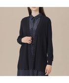 【マッキントッシュ ロンドン/MACKINTOSH LONDON】のシアーコットンニットカーディガン 人気、トレンドファッション・服の通販 founy(ファニー) ファッション Fashion レディースファッション Fashion for Women トップス・カットソー Cut & Sew Tops ニット Knit Tops & Sweaters カーディガン・羽織り Layered Style Cardigans ウォッシャブル Machine Washable カーディガン Cardigan, Knitwear シンプル Simple, Minimal スリット Slit, Slit Detail 夏 Summer 春 Spring thumbnail ネイビー|ID: prp329100004704422 ipo3291000000034012542