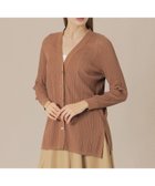 【マッキントッシュ ロンドン/MACKINTOSH LONDON】のシアーコットンニットカーディガン 人気、トレンドファッション・服の通販 founy(ファニー) ファッション Fashion レディースファッション Fashion for Women トップス・カットソー Cut & Sew Tops ニット Knit Tops & Sweaters カーディガン・羽織り Layered Style Cardigans ウォッシャブル Machine Washable カーディガン Cardigan, Knitwear シンプル Simple, Minimal スリット Slit, Slit Detail 夏 Summer 春 Spring thumbnail キャメル|ID: prp329100004704422 ipo3291000000034012543