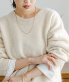 【ノーブル / スピック&スパン/NOBLE / Spick & Span】のYAKクルーネックプルオーバー 人気、トレンドファッション・服の通販 founy(ファニー) ファッション Fashion レディースファッション Fashion for Women トップス・カットソー Cut & Sew Tops カジュアルプルオーバー・ニットトップス Pullovers & Knit Tops / Casual Pullovers ショート Short, Short Length ボトム Bottoms, Lower Wear 人気 Popular, Best Seller 冬 Winter / This Winter thumbnail ホワイト A|ID: prp329100004704435 ipo3291000000034573014