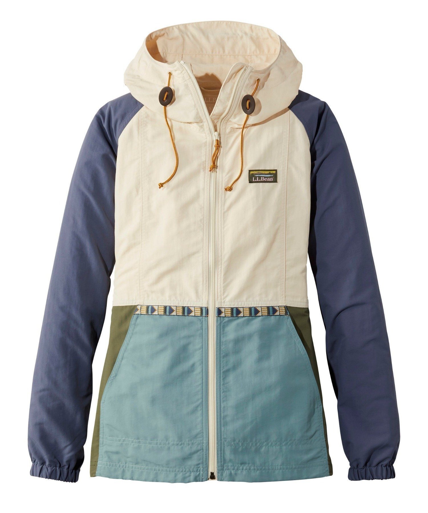 【エルエルビーン/L.L.Bean】のマウンテン・クラシック・フルジップ・ジャケット、マルチカラー インテリア・キッズ・メンズ・レディースファッション・服の通販 founy(ファニー) 　ファッション　Fashion　レディースファッション　Fashion for Women　アウター　Coat / Outerwear Collection　レディースジャケット・軽アウター　Jackets　ドローコード　Drawcord, Drawstring Cord　フィット　Fit, Slim Fit　ポケット　Pocket, Pocket Detail　Ntrl/MnrlBl|ID: prp329100004704473 ipo3291000000034116524