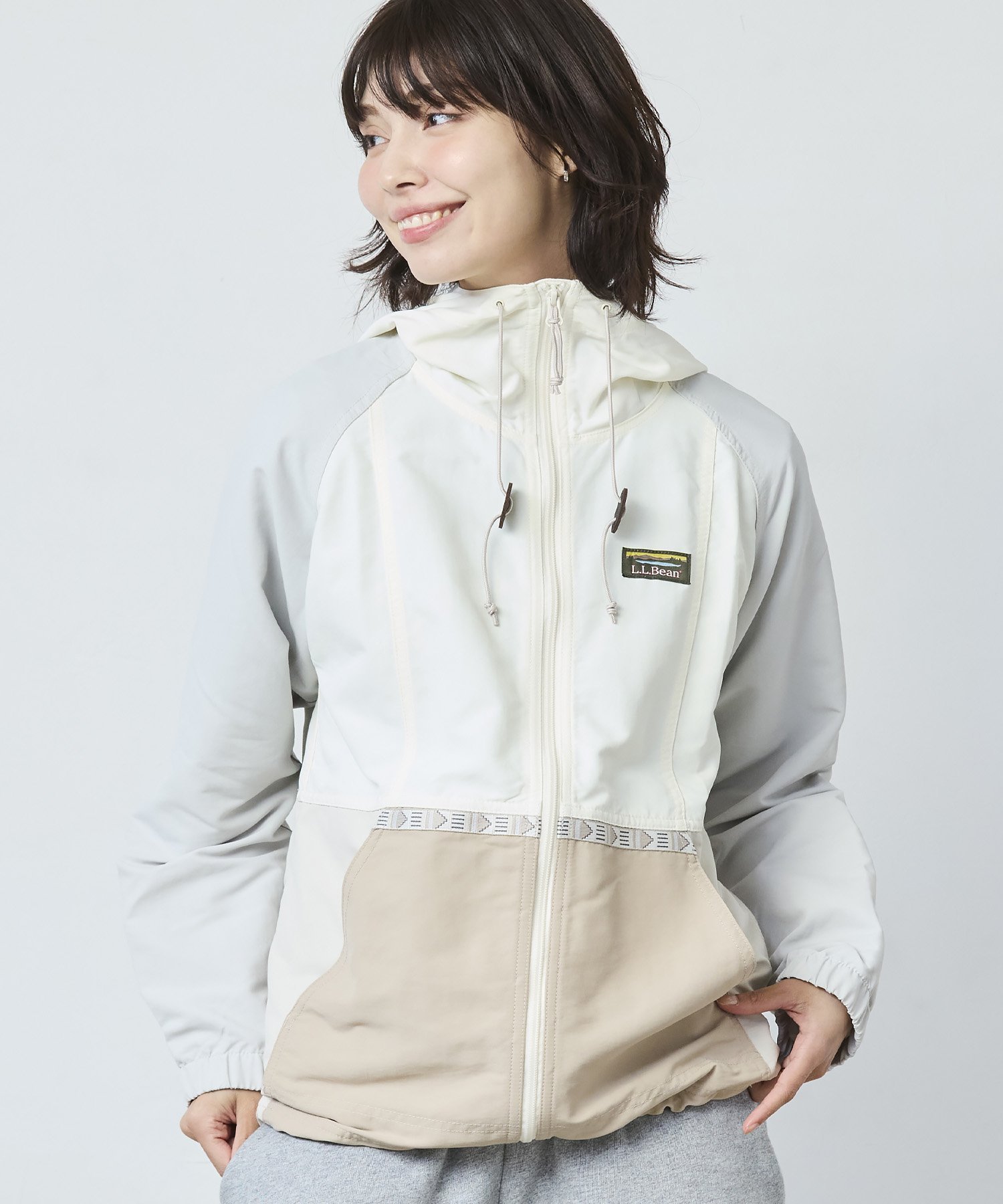 【エルエルビーン/L.L.Bean】のマウンテン・クラシック・フルジップ・ジャケット、マルチカラー インテリア・キッズ・メンズ・レディースファッション・服の通販 founy(ファニー) 　ファッション　Fashion　レディースファッション　Fashion for Women　アウター　Coat / Outerwear Collection　レディースジャケット・軽アウター　Jackets　ドローコード　Drawcord, Drawstring Cord　フィット　Fit, Slim Fit　ポケット　Pocket, Pocket Detail　Paperwhite/Putty|ID: prp329100004704473 ipo3291000000034116530