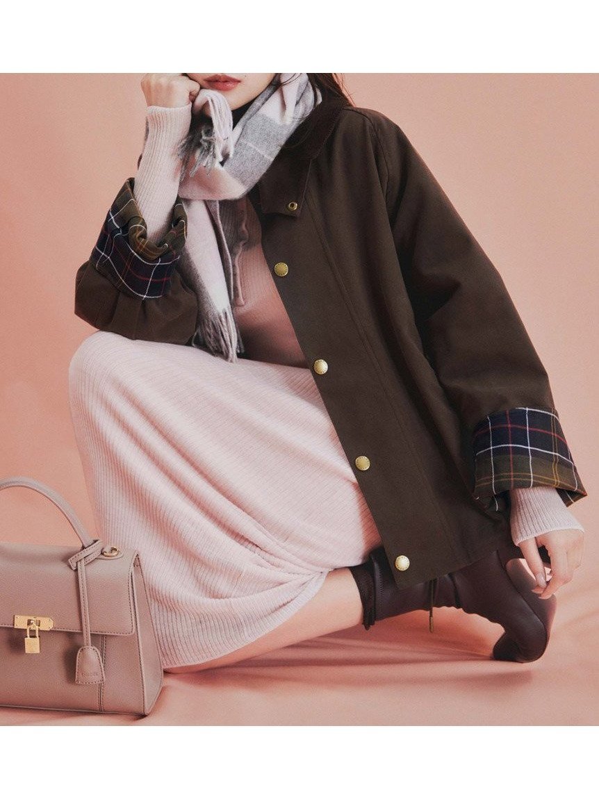 【スナイデル/SNIDEL】の【Barbour】別注ジャケット/TRANSPORT インテリア・キッズ・メンズ・レディースファッション・服の通販 founy(ファニー) 　ファッション　Fashion　レディースファッション　Fashion for Women　アウター　Coat / Outerwear Collection　レディースジャケット・軽アウター　Jackets　コーデュロイ　Corduroy, Cord Fabric　ジャケット　Jacket, Outerwear　スマート　Smart, Elegant　チェック　Check, Plaid, Tartan　パターン　Pattern, Design Print　ポケット　Pocket, Pocket Detail　別注　Limited Edition, Custom Order　防寒　Cold Protection, Winter-Ready　おすすめ　Recommended / Our Picks　BRW[058]|ID: prp329100004704482 ipo3291000000034528994