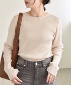 【シップス フォー ウィメン/SHIPS】のquaranciel 手洗い可能 コットン リブ クルーネック ニット 人気、トレンドファッション・服の通販 founy(ファニー) ファッション Fashion レディースファッション Fashion for Women トップス・カットソー Cut & Sew Tops ニット Knit Tops & Sweaters イエロー Yellow インナー Innerwear 洗える Machine Washable カットソー Cut and Sewn Top コンパクト Compact, Small Size ジャケット Jacket, Outerwear デニム Denim, Jeans Material 定番 Standard, Basic Item 人気 Popular, Best Seller パープル Purple, Violet フィット Fit, Slim Fit ベーシック Basic, Essential ボトム Bottoms, Lower Wear おすすめ Recommended / Our Picks thumbnail ナチュラル|ID: prp329100004704489 ipo3291000000034477299