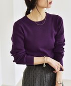 【シップス フォー ウィメン/SHIPS】のquaranciel 手洗い可能 コットン リブ クルーネック ニット 人気、トレンドファッション・服の通販 founy(ファニー) ファッション Fashion レディースファッション Fashion for Women トップス・カットソー Cut & Sew Tops ニット Knit Tops & Sweaters イエロー Yellow インナー Innerwear 洗える Machine Washable カットソー Cut and Sewn Top コンパクト Compact, Small Size ジャケット Jacket, Outerwear デニム Denim, Jeans Material 定番 Standard, Basic Item 人気 Popular, Best Seller パープル Purple, Violet フィット Fit, Slim Fit ベーシック Basic, Essential ボトム Bottoms, Lower Wear おすすめ Recommended / Our Picks thumbnail パープル|ID: prp329100004704489 ipo3291000000035170762