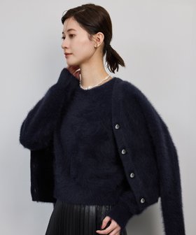 【ロペ/ROPE'】のフォックスカシミヤニットプルオーバー/イージーケア 人気、トレンドファッション・服の通販 founy(ファニー) ファッション Fashion レディースファッション Fashion for Women トップス・カットソー Cut & Sew Tops ニット Knit Tops & Sweaters カジュアルプルオーバー・ニットトップス Pullovers & Knit Tops / Casual Pullovers おすすめ Recommended / Our Picks なめらか Smooth, Silky Texture アンサンブル Ensemble Set カーディガン Cardigan, Knitwear コンパクト Compact, Small Size シンプル Simple, Minimal ストレート Straight, Straight Cut バランス Balance, Style Balance フェミニン Feminine, Girly プリーツ Pleats, Pleated ポケット Pocket, Pocket Detail リラックス Relax, Relaxed Fit エレガント 上品 Elegant |ID:prp329100004704492