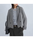 【ユナイテッドアローズ/UNITED ARROWS】のツイル クロップド ジャケット -マシンウォッシャブル・防シワ- 人気、トレンドファッション・服の通販 founy(ファニー) ファッション Fashion レディースファッション Fashion for Women アウター Coat / Outerwear Collection レディースジャケット・軽アウター Jackets 春 Spring クロップド Cropped, Short Length ショート Short, Short Length ジャケット Jacket, Outerwear セットアップ Set-Up, Coordinated Outfit ツイル Twist, Twisted Detail デニム Denim, Jeans Material トレンド Trend, Trending Now バランス Balance, Style Balance フェミニン Feminine, Girly マニッシュ Mannish, Boyish アウトレット Outlet / Clearance おすすめ Recommended / Our Picks エレガント 上品 Elegant thumbnail MD.GRAY|ID: prp329100004704508 ipo3291000000033972994