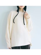 【コカ/COCA】のしっとりやわらかシンプルボートネックニットトップス Ivory|ID: prp329100004704519 ipo3291000000033973108
