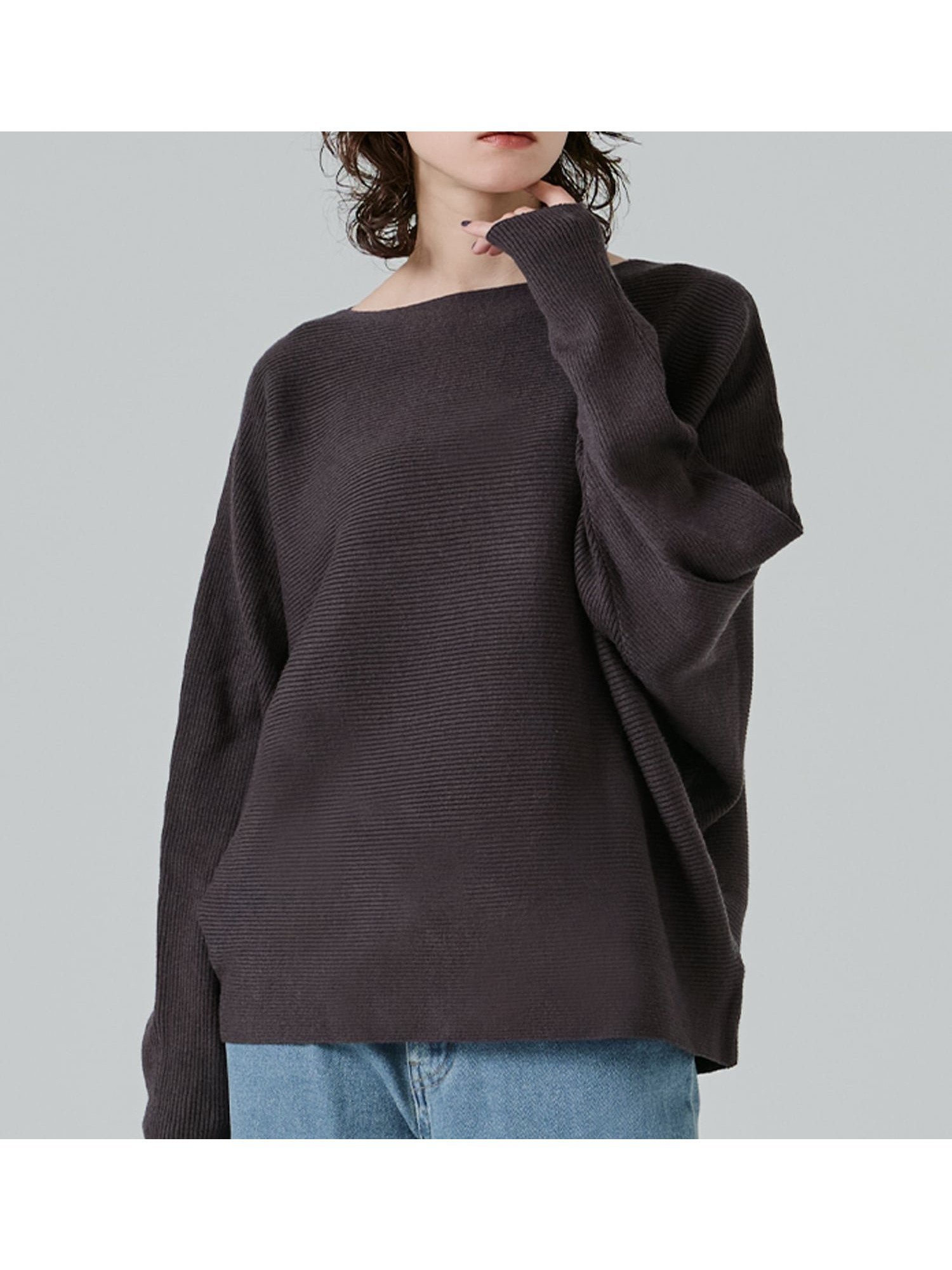 【コカ/COCA】のしっとりやわらかシンプルボートネックニットトップス インテリア・キッズ・メンズ・レディースファッション・服の通販 founy(ファニー) 　ファッション　Fashion　レディースファッション　Fashion for Women　トップス・カットソー　Cut & Sew Tops　ニット　Knit Tops & Sweaters　長袖　Long Sleeve, Full Sleeve　ベーシック　Basic, Essential　ポケット　Pocket, Pocket Detail　ロング　Long, Long-Length　おすすめ　Recommended / Our Picks　エレガント 上品　Elegant　2025年　2025　2025-2026秋冬・A/W　Autumn/Winter 2025–26 AW25–26　Brown|ID: prp329100004704519 ipo3291000000033973110