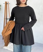 【シーピーシーエム/CPCM】のアソートレイヤードロンT 人気、トレンドファッション・服の通販 founy(ファニー) ファッション Fashion レディースファッション Fashion for Women トップス・カットソー Cut & Sew Tops ロングTシャツ・Tシャツ Longline T-Shirts & Tees 秋 Autumn ギャザー Gathered, Ruffled クラシカル Classical, Vintage-Inspired コーデュロイ Corduroy, Cord Fabric シンプル Simple, Minimal デニム Denim, Jeans Material トレンド Trend, Trending Now バルーン Balloon, Balloon Silhouette フリル Frill, Ruffle フレア Flare, Flared おすすめ Recommended / Our Picks エレガント 上品 Elegant thumbnail ブラック|ID: prp329100004704530 ipo3291000000033973166