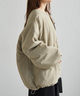 【ラナン/Ranan】のRanan/ノーカラーオーバーサイズ中わたブルゾン 人気、トレンドファッション・服の通販 founy(ファニー) ファッション Fashion レディースファッション Fashion for Women アウター Coat / Outerwear Collection ブルゾンジャケット・スポーティアウター Blouson Jackets インナー Innerwear ショート Short, Short Length シンプル Simple, Minimal トレンド Trend, Trending Now ドローストリング Drawstring, Pull Cord バルーン Balloon, Balloon Silhouette フェミニン Feminine, Girly ブルゾン Blouson, Bomber Jacket ボトム Bottoms, Lower Wear ポケット Pocket, Pocket Detail 防寒 Cold Protection, Winter-Ready ロング Long, Long-Length 冬 Winter / This Winter おすすめ Recommended / Our Picks |ID:prp329100004704937