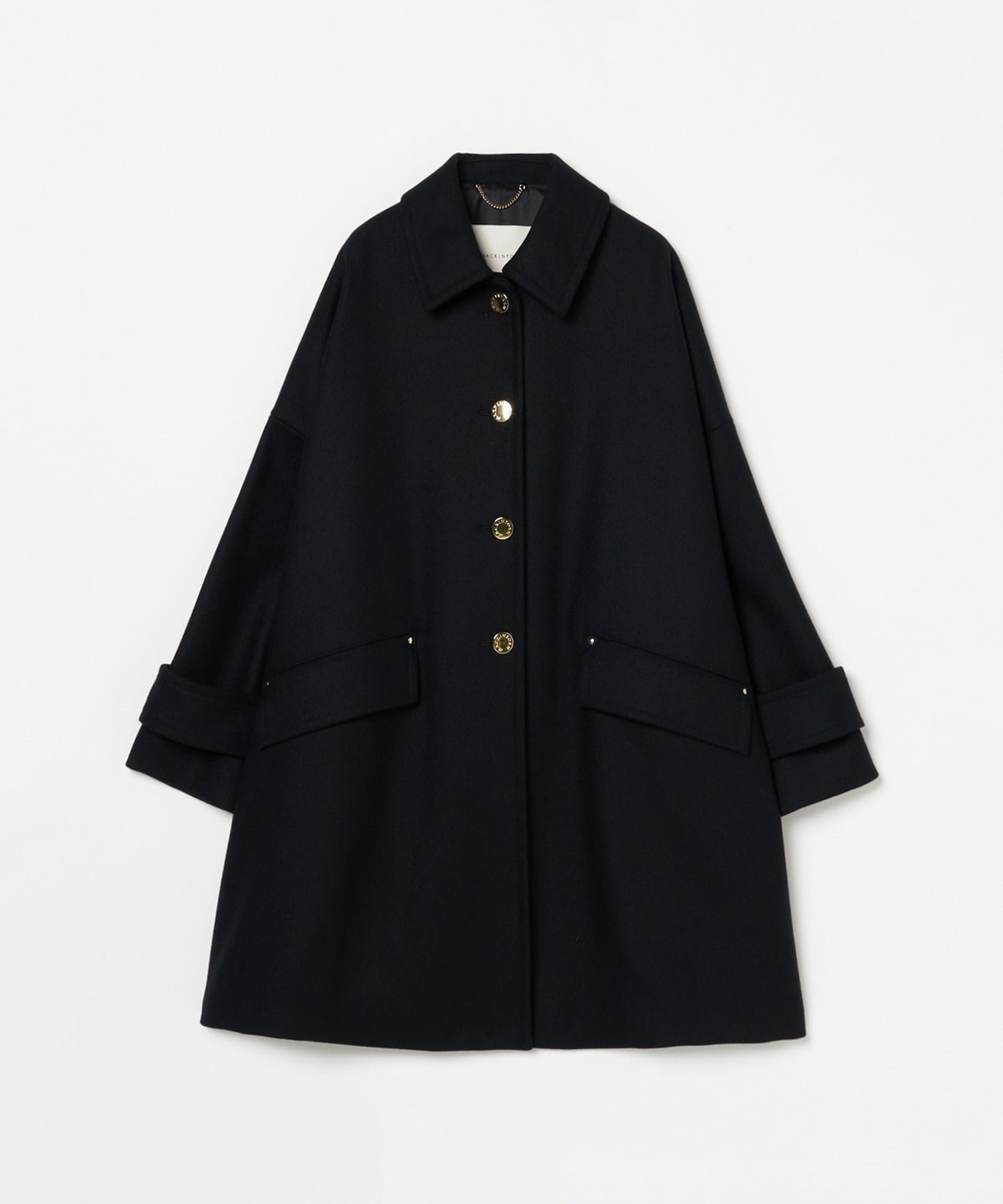 【マッキントッシュ/MACKINTOSH】の【マッキントッシュ公式】HUMBIE MB 人気、トレンドファッション・服の通販 founy(ファニー) 　ファッション　Fashion　レディースファッション　Fashion for Women　ショルダー　Shoulder, Shoulder Strap　ドロップ　Drop Shoulder, Dropped Style　バランス　Balance, Style Balance　メタル　Metal, Metal Parts　メルトン　Melton, Heavy Wool　モダン　Modern, Contemporary　ワイド　Wide, Wide Fit　冬　Winter / This Winter　定番　Standard, Basic Item　防寒　Cold Protection, Winter-Ready　 other-1|ID: prp329100004704951 ipo3291000000034270861