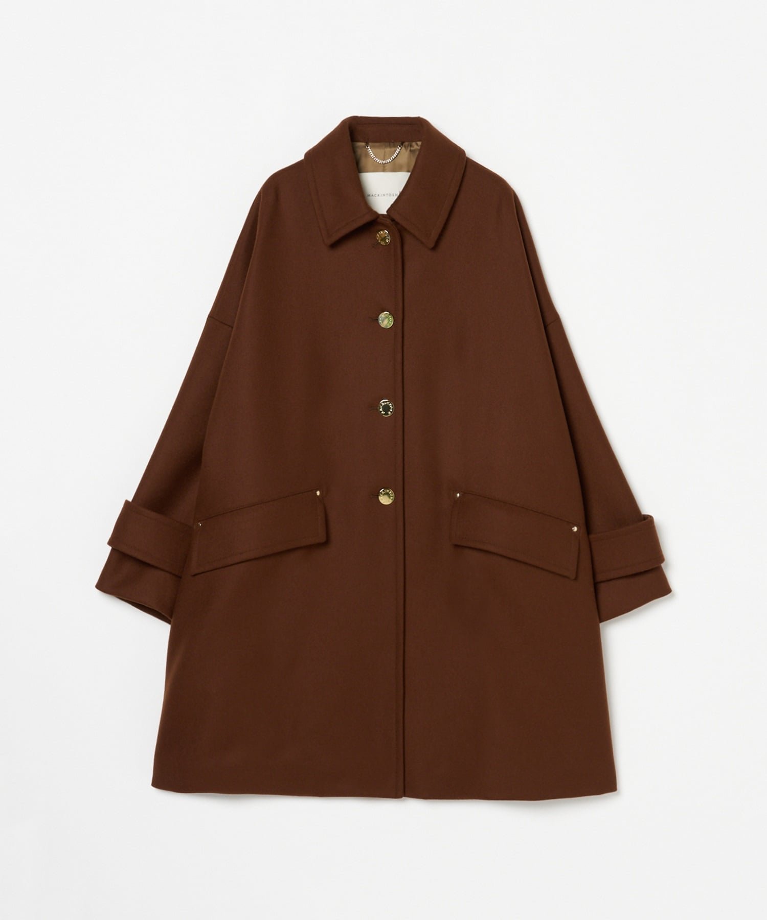 【マッキントッシュ/MACKINTOSH】の【マッキントッシュ公式】HUMBIE MB インテリア・キッズ・メンズ・レディースファッション・服の通販 founy(ファニー) 　ファッション　Fashion　レディースファッション　Fashion for Women　ショルダー　Shoulder, Shoulder Strap　ドロップ　Drop Shoulder, Dropped Style　バランス　Balance, Style Balance　メタル　Metal, Metal Parts　メルトン　Melton, Heavy Wool　モダン　Modern, Contemporary　ワイド　Wide, Wide Fit　冬　Winter / This Winter　定番　Standard, Basic Item　防寒　Cold Protection, Winter-Ready　2K09/POTTING SOIL|ID: prp329100004704951 ipo3291000000034696861