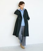 【ルクールブラン/le.coeur blanc】のドロストノーカラーロングコート 人気、トレンドファッション・服の通販 founy(ファニー) ファッション Fashion レディースファッション Fashion for Women アウター Coat / Outerwear Collection コート・ロングコート・ピーコート Long Coats, Peacoats & More シンプル Simple, Minimal リラックス Relax, Relaxed Fit ロング Long, Long-Length エレガント 上品 Elegant thumbnail ブラック|ID: prp329100004704999 ipo3291000000034007528