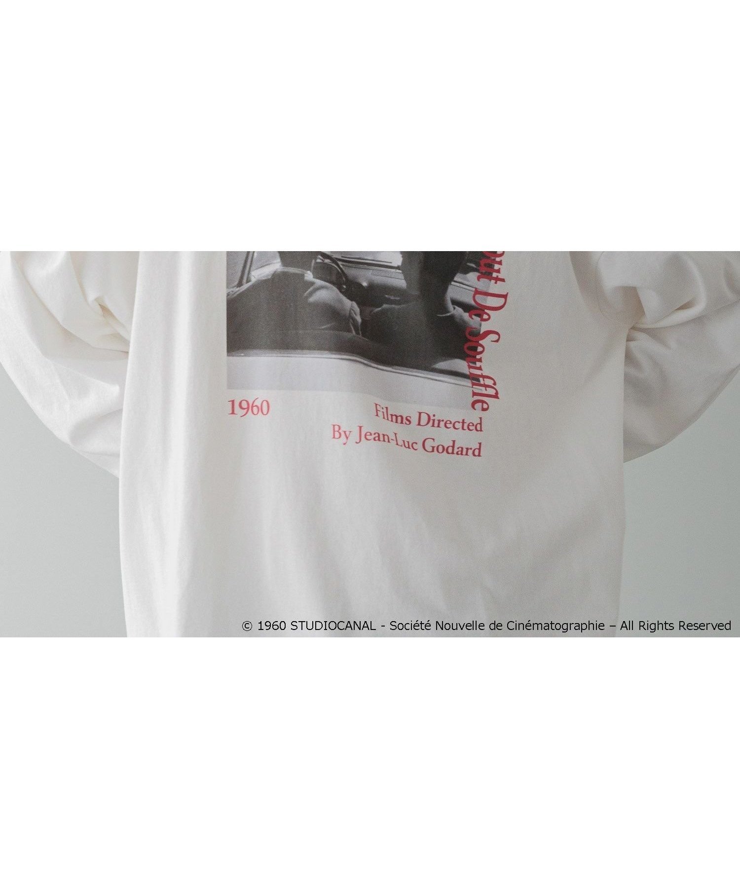 【ローリーズファーム/LOWRYS FARM】の【LFM】ジャン・リュック・ゴダール映画作品/GODARD PHOTO/LS インテリア・キッズ・メンズ・レディースファッション・服の通販 founy(ファニー) 　ファッション　Fashion　レディースファッション　Fashion for Women　インナー　Innerwear　ショート　Short, Short Length　スリーブ　Sleeve, Long Sleeve / Short Sleeve　トレンド　Trend, Trending Now　フランス　France, French　プリント　Print, Printed Pattern　リュック　Backpack, Rucksack　ホワイト02|ID: prp329100004705042 ipo3291000000033977694