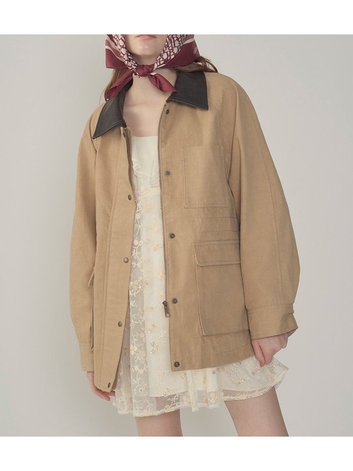 【リリーブラウン/Lily Brown】のカバーオールジャケット インテリア・キッズ・メンズ・レディースファッション・服の通販 founy(ファニー) https://founy.com/ 雑誌掲載アイテム Magazine Picks & Fashion Features ファッション雑誌 Fashion Magazines ヴィヴィ ViVi ファッション Fashion レディースファッション Fashion for Women アウター Coat / Outerwear Collection レディースジャケット・軽アウター Jackets 11月号 November Issue おすすめ Recommended / Our Picks ストライプ Stripe, Striped Pattern スマート Smart, Elegant タフタ Taffeta, Structured Fabric ドッキング Docking, Mixed Material ドローストリング Drawstring, Pull Cord フェイクレザー Faux Leather, PU Leather フェミニン Feminine, Girly フリル Frill, Ruffle ロング Long, Long-Length 今季 This Season, Current Season 雑誌 Magazine, Fashion Magazine |ID: prp329100004705152 ipo3291000000034047984
