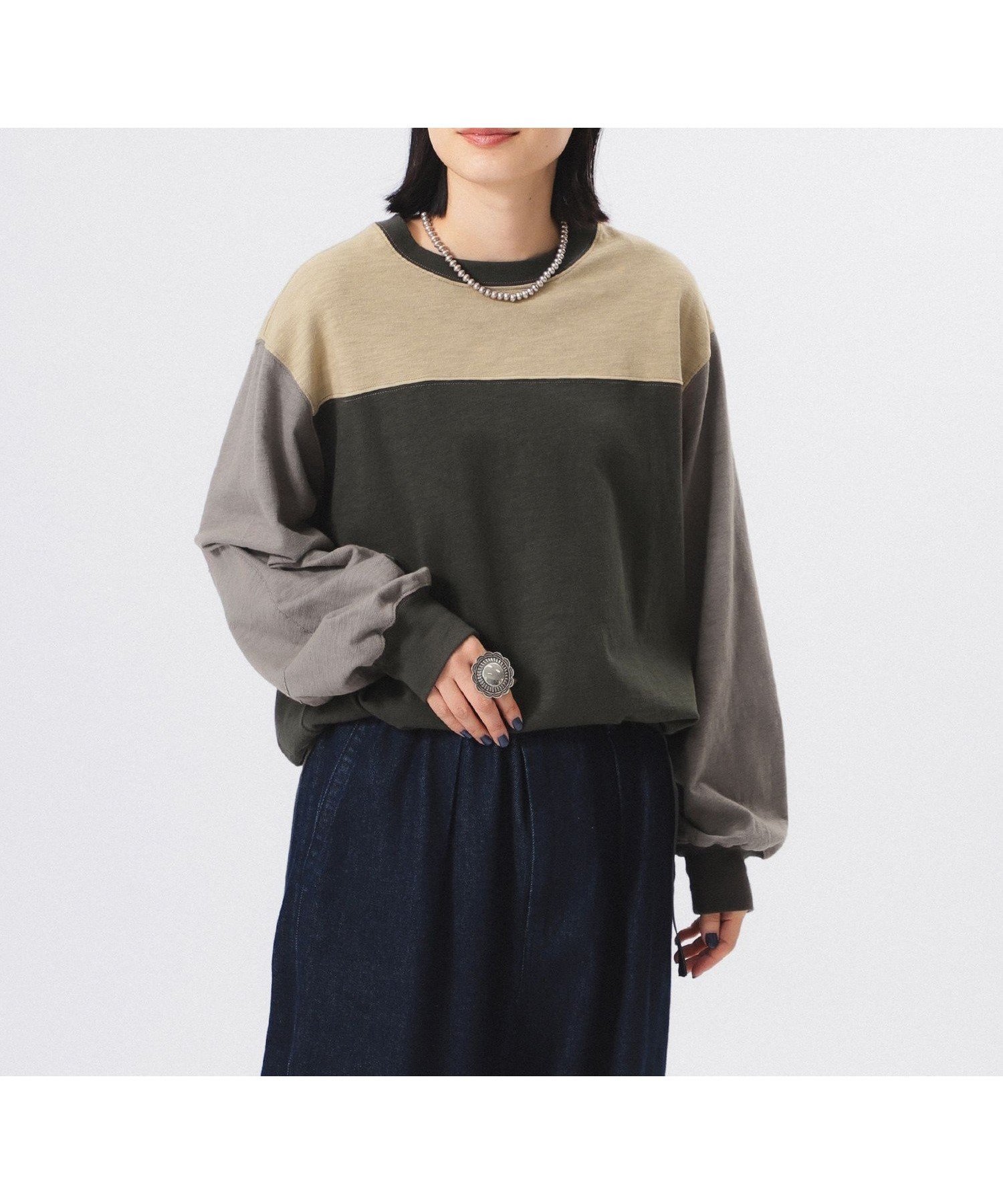 【ビームス ウイメン/BEAMS】のクレイジー フットボール ワンピース インテリア・キッズ・メンズ・レディースファッション・服の通販 founy(ファニー) 　ファッション　Fashion　レディースファッション　Fashion for Women　ワンピース　Dresses　インナー　Innerwear　ウェーブ　Wavy Pattern　スリット　Slit, Slit Detail　チュニック　Tunic, Long Top　デニム　Denim, Jeans Material　ユーズド　Used, Vintage-Look　リラックス　Relax, Relaxed Fit　CHARCOAL. GREY|ID: prp329100004705156 ipo3291000000033979280