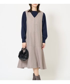 【アー ヴェー ヴェー/a.v.v】の【洗える】マーメイドジャンパースカート 人気、トレンドファッション・服の通販 founy(ファニー) ファッション Fashion レディースファッション Fashion for Women スカート Skirts インナー Innerwear 洗える Machine Washable 秋 Autumn カットソー Cut and Sewn Top シンプル Simple, Minimal タートル Turtleneck, Turtle Collar ツイード Twill, Twill Weave 定番 Standard, Basic Item フェミニン Feminine, Girly マーメイド Mermaid, Fishtail Silhouette ロング Long, Long-Length 冬 Winter / This Winter A/W・秋冬 Autumn/Winter 再入荷 Restock / Back in Stock おすすめ Recommended / Our Picks |ID:prp329100004705198