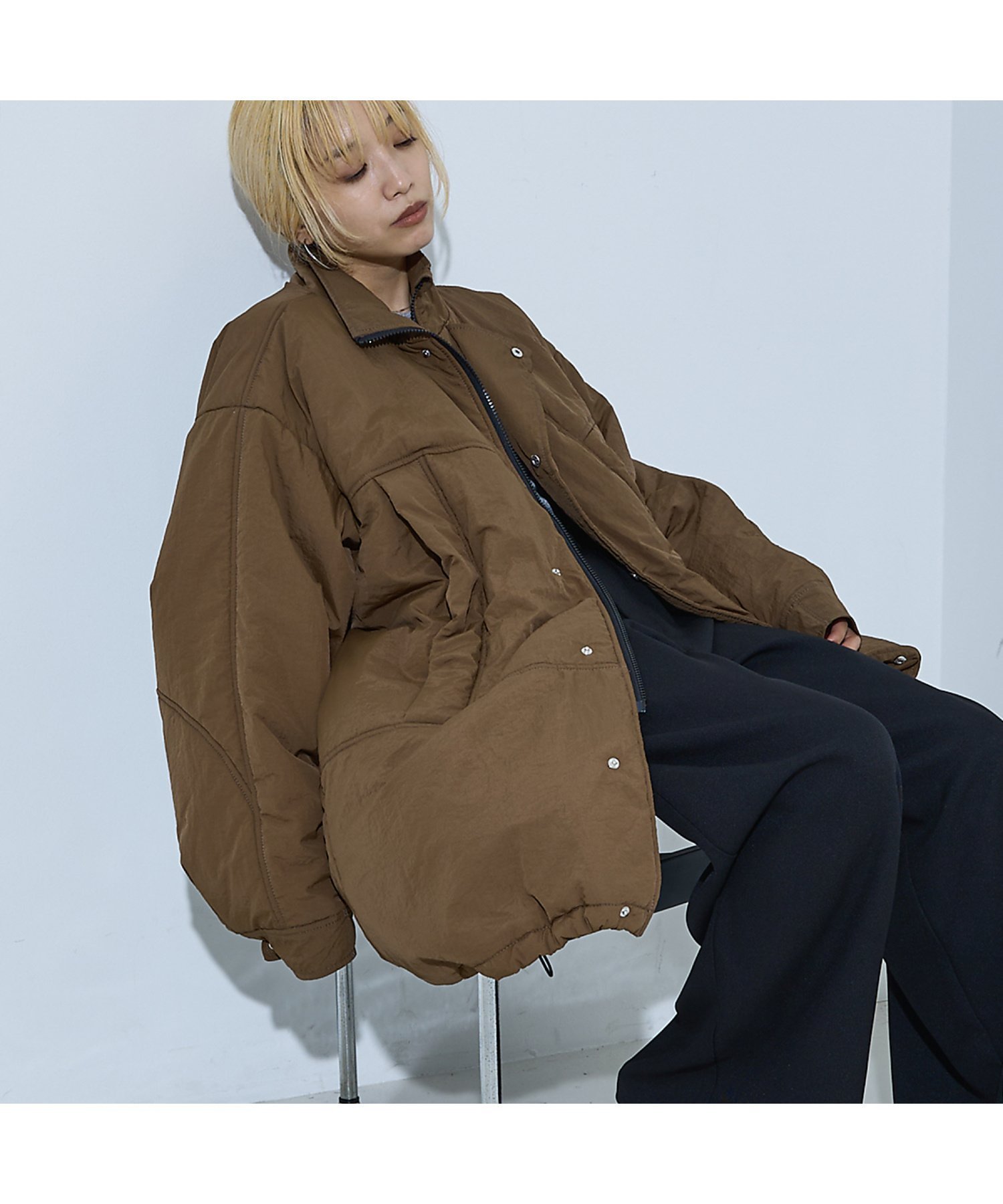 【ノミネ/NOMINE】のモンスターパーカー インテリア・キッズ・メンズ・レディースファッション・服の通販 founy(ファニー) 　ファッション　Fashion　レディースファッション　Fashion for Women　トップス・カットソー　Cut & Sew Tops　レディースパーカー・カジュアルフーディー　Casual Hoodies & Sweatshirts　インナー　Innerwear　ジップ　Zip, Zipper　トレンド　Trend, Trending Now　定番　Standard, Basic Item　人気　Popular, Best Seller　パーカー　Hoodie, Parka　冬　Winter / This Winter　A/W・秋冬　Autumn/Winter　おすすめ　Recommended / Our Picks　2025年　2025　2025-2026秋冬・A/W　Autumn/Winter 2025–26 AW25–26　モカ|ID: prp329100004705201 ipo3291000000034553479