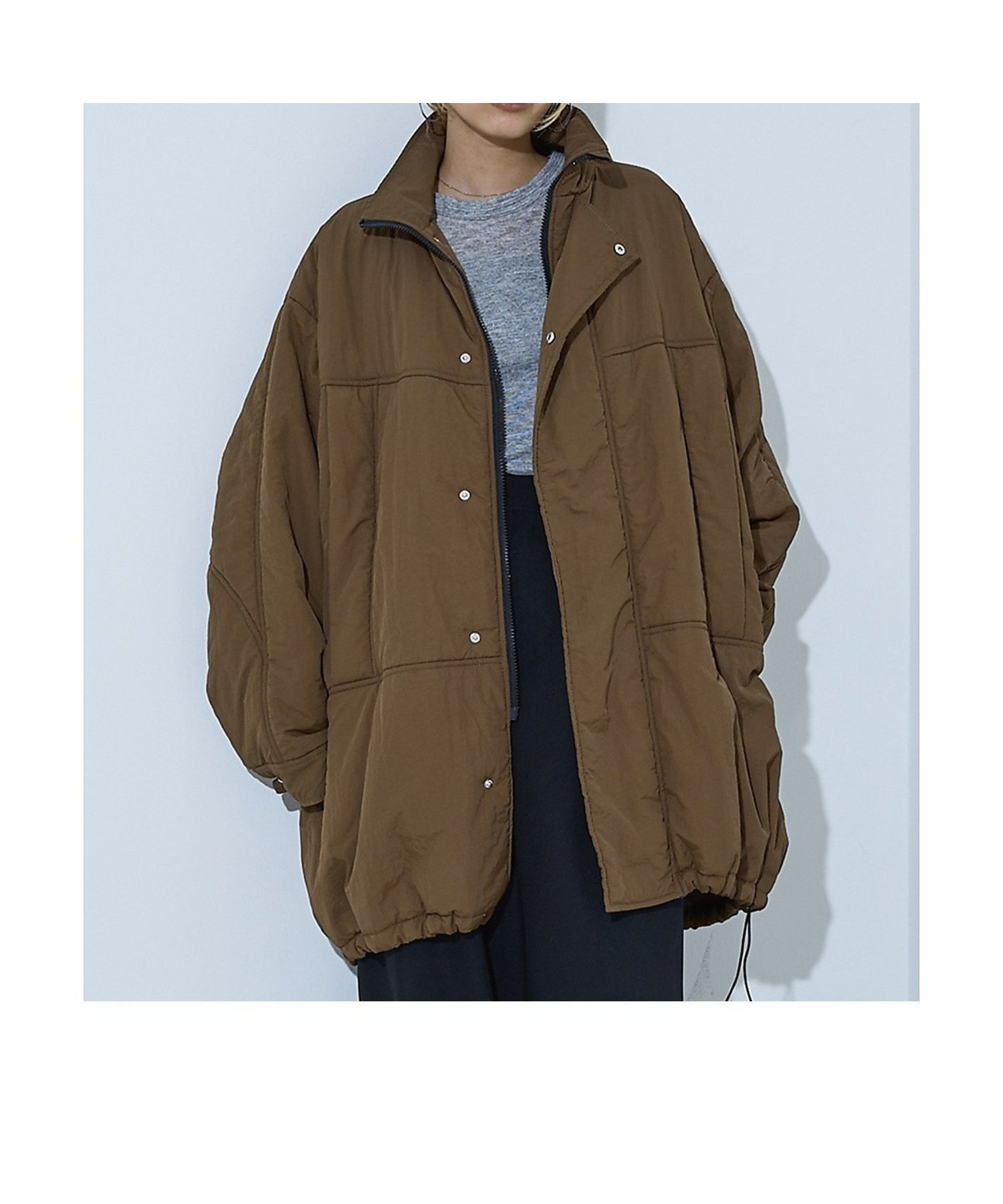 【ノミネ/NOMINE】のモンスターパーカー インテリア・キッズ・メンズ・レディースファッション・服の通販 founy(ファニー) 　ファッション　Fashion　レディースファッション　Fashion for Women　トップス・カットソー　Cut & Sew Tops　レディースパーカー・カジュアルフーディー　Casual Hoodies & Sweatshirts　インナー　Innerwear　ジップ　Zip, Zipper　トレンド　Trend, Trending Now　定番　Standard, Basic Item　人気　Popular, Best Seller　パーカー　Hoodie, Parka　冬　Winter / This Winter　A/W・秋冬　Autumn/Winter　おすすめ　Recommended / Our Picks　2025年　2025　2025-2026秋冬・A/W　Autumn/Winter 2025–26 AW25–26　モカ|ID: prp329100004705201 ipo3291000000035197483