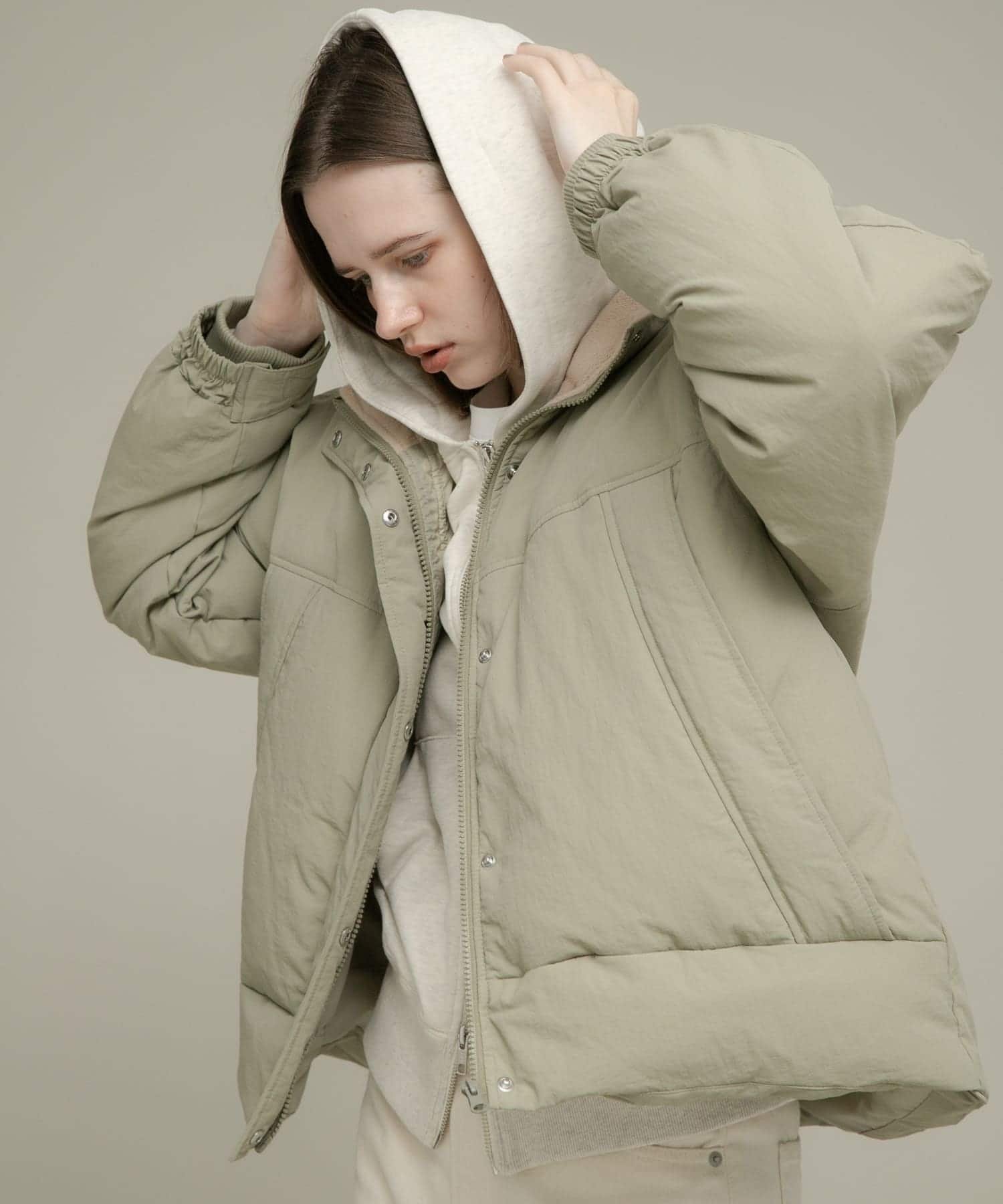 【サニーレーベル/Sonny Label / URBAN RESEARCH】の撥水スタンドダウンジャケット 人気、トレンドファッション・服の通販 founy(ファニー) ファッション Fashion レディースファッション Fashion for Women アウター Coat / Outerwear Collection レディースジャケット・軽アウター Jackets ジャケット Jacket, Outerwear スウェット / スエット Sweatshirt, Sweatwear スタンド Stand Collar, Upright Stand ダウン Down, Puffer トレンド Trend, Trending Now ドローコード Drawcord, Drawstring Cord 定番 Standard, Basic Item バランス Balance, Style Balance パーカー Hoodie, Parka フロント Front, Front Design プリーツ Pleats, Pleated ボトム Bottoms, Lower Wear 防寒 Cold Protection, Winter-Ready ワイド Wide, Wide Fit A/W・秋冬 Autumn/Winter 冬 Winter / This Winter おすすめ Recommended / Our Picks 2025年 2025 2025-2026秋冬・A/W Autumn/Winter 2025–26 AW25–26 other-1|ID: prp329100004705261 ipo3291000000034769846