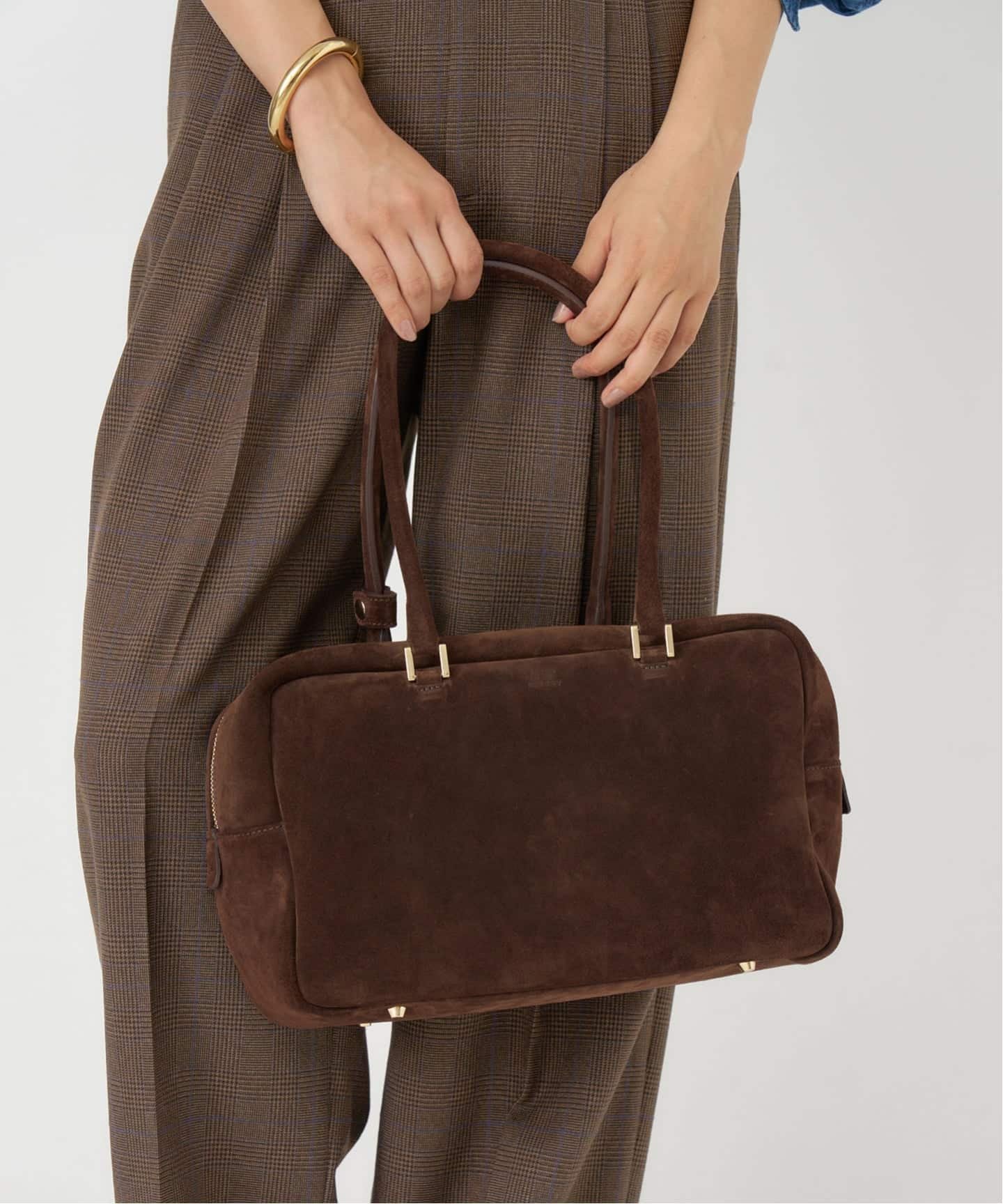 【イエナ/IENA】の《追加 》Manuel MILANO/マニュエルミラノ SUEDE BOSTON スエードボストンバッグ インテリア・キッズ・メンズ・レディースファッション・服の通販 founy(ファニー) 　ファッション　Fashion　レディースファッション　Fashion for Women　バッグ　Bags　イタリア　Italy　ボストンバッグ　Boston Bag, Retro Bag　ミラノ　Milano Style, Italian-Inspired　エレガント 上品　Elegant　ビジネス 仕事 通勤　Business / Work / Commuting　ブラウン|ID: prp329100004705301 ipo3291000000034131722