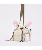 【ロウェル シングス/LOWELL Things】のオシゴト/巾着ショルダーバッグ【推し活】 人気、トレンドファッション・服の通販 founy(ファニー) ファッション Fashion レディースファッション Fashion for Women カメラ Camera Accessories キーホルダー Keychain, Key Holder 巾着 Drawstring Bag, Kinchaku 軽量 Lightweight, Ultra Light シンプル Simple, Minimal スタンド Stand Collar, Upright Stand チャーム Charm, Pendant ベーシック Basic, Essential ポケット Pocket, Pocket Detail メッシュ Mesh, Net Fabric 無地 Plain, Solid Color リアル Real, Realistic おすすめ Recommended / Our Picks thumbnail アイボリー|ID: prp329100004705302 ipo3291000000034622867