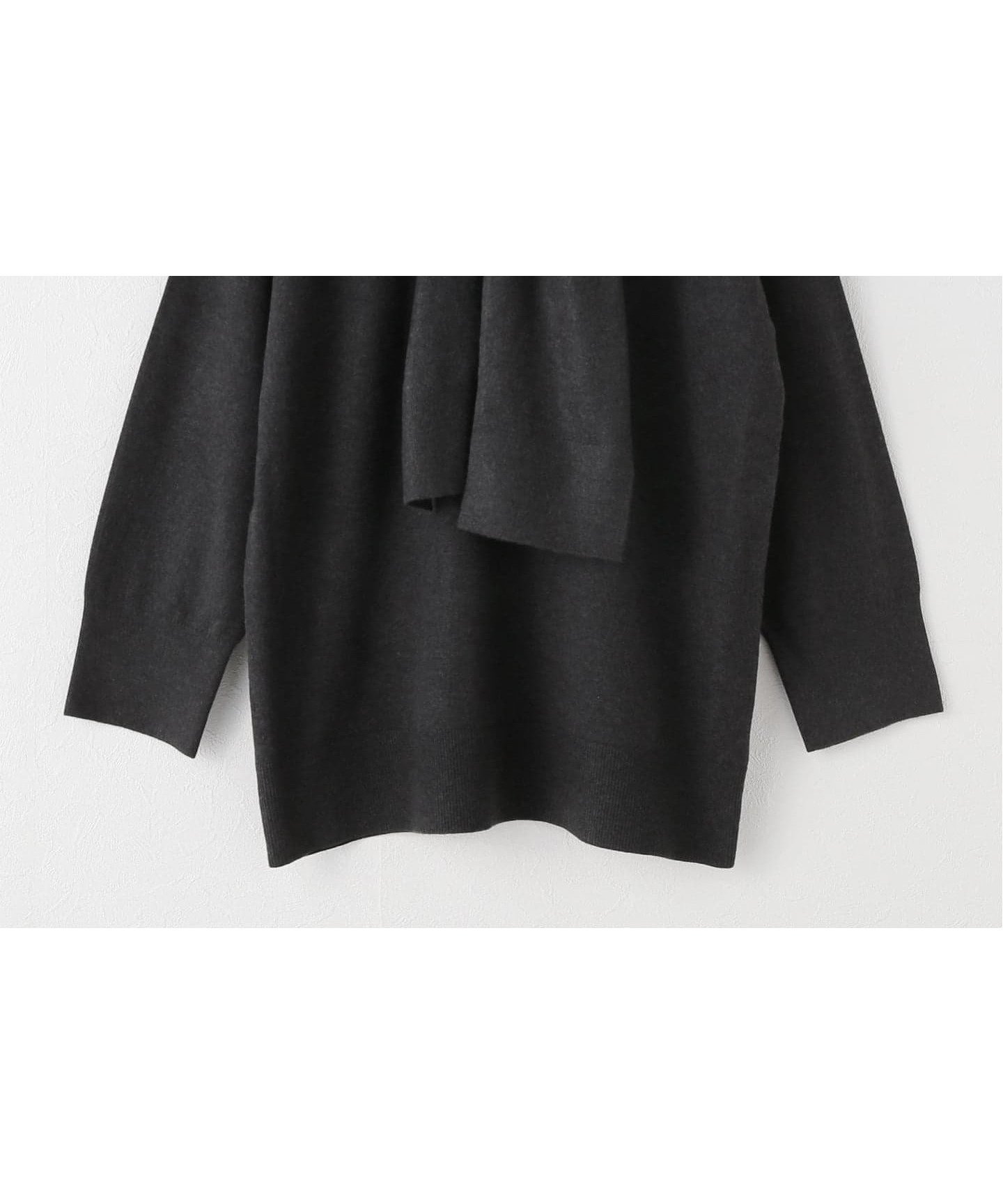 【ジャーナルスタンダード レリューム/JOURNAL STANDARD relume】のスリーブストール付きプルオーバー3WAY 人気、トレンドファッション・服の通販 founy(ファニー) 　ファッション　Fashion　レディースファッション　Fashion for Women　2025年　2025　2025-2026秋冬・A/W　Autumn/Winter 2025–26 AW25–26　シンプル　Simple, Minimal　ストール　Stole, Wrap　スリーブ　Sleeve, Long Sleeve / Short Sleeve　リラックス　Relax, Relaxed Fit　エレガント 上品　Elegant　A/W・秋冬　Autumn/Winter　 other-1|ID: prp329100004705399 ipo3291000000034051040